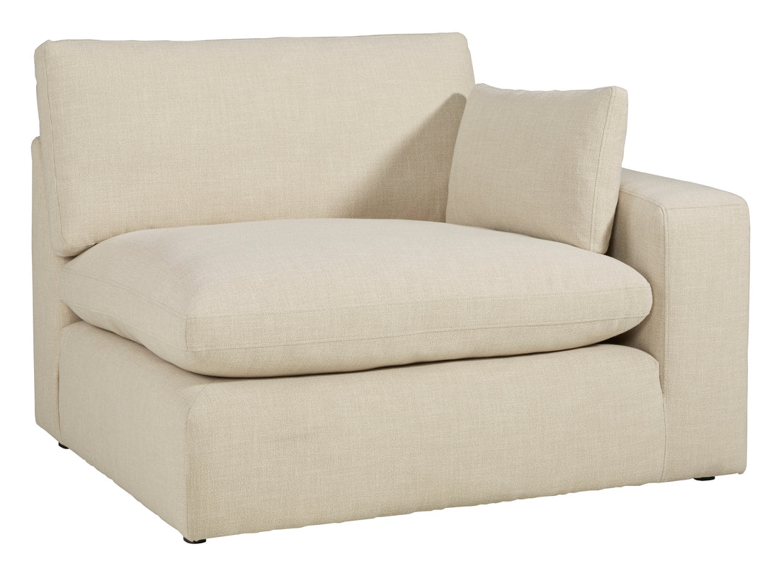 Elyza Linen Modern Contemporary Traditional Sleek Fabric Sectional Oversized, High Quality Sofaloveseat
