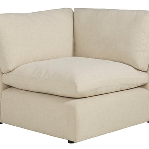 Elyza Linen Modern Contemporary Traditional Sleek Fabric Sectional Oversized, High Quality Sofaloveseat