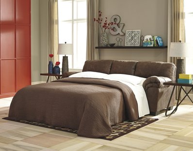 Leather Coffee Modern Contemporary Solid Wood Faux Leather Full Size Sleeper