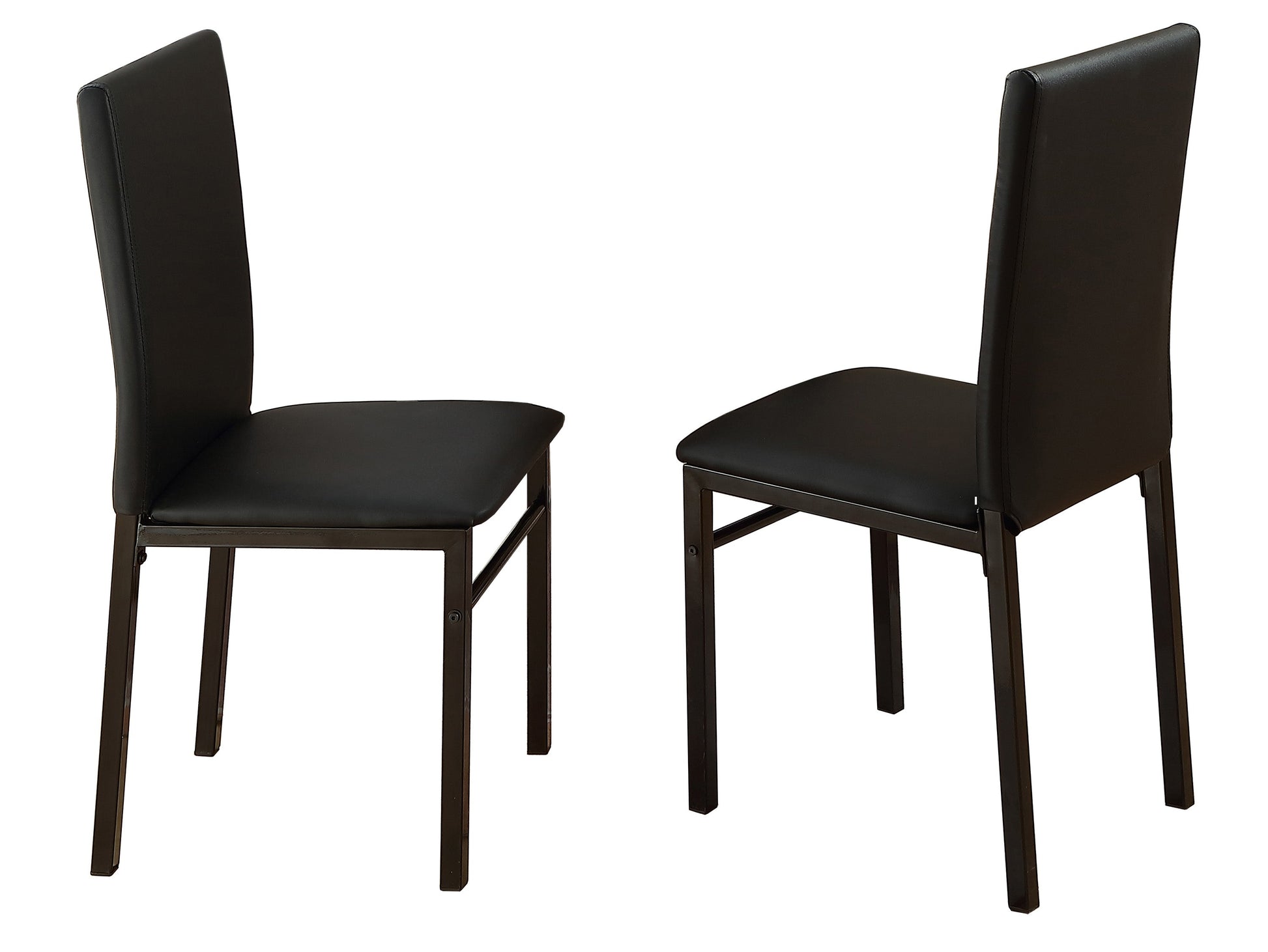 Aiden Brown/Black Contemporary Modern Wood And Veneers Rectangular 5-Piece Dining Room Set
