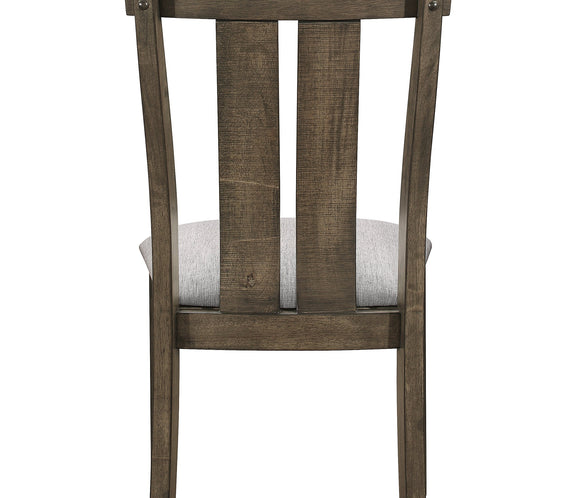 Quincy Grayish Brown Traditional Wood And Veneers Dining Room Set