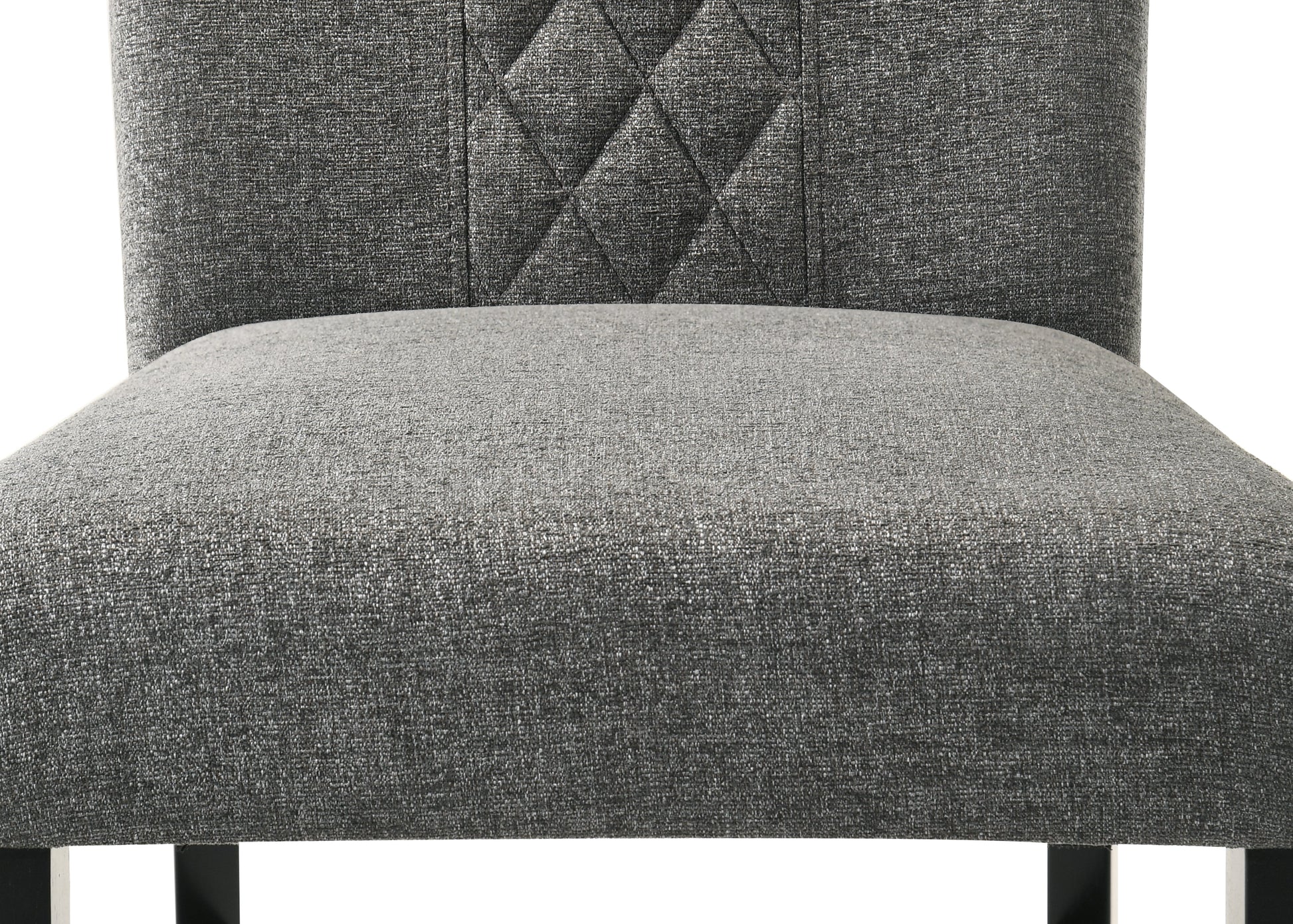 Arlene Gray Traditional Fabric Modern Wood Rectangular Dining Room Set
