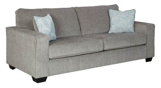 Ashley Altari Gray Modern Contemporary Conventional Fabric Queen Sleeper Sofa