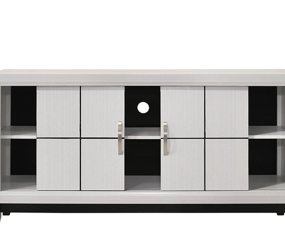 Akerson Chalk Finish Wood Modern Rustic And Charm Panel Bedroom Set