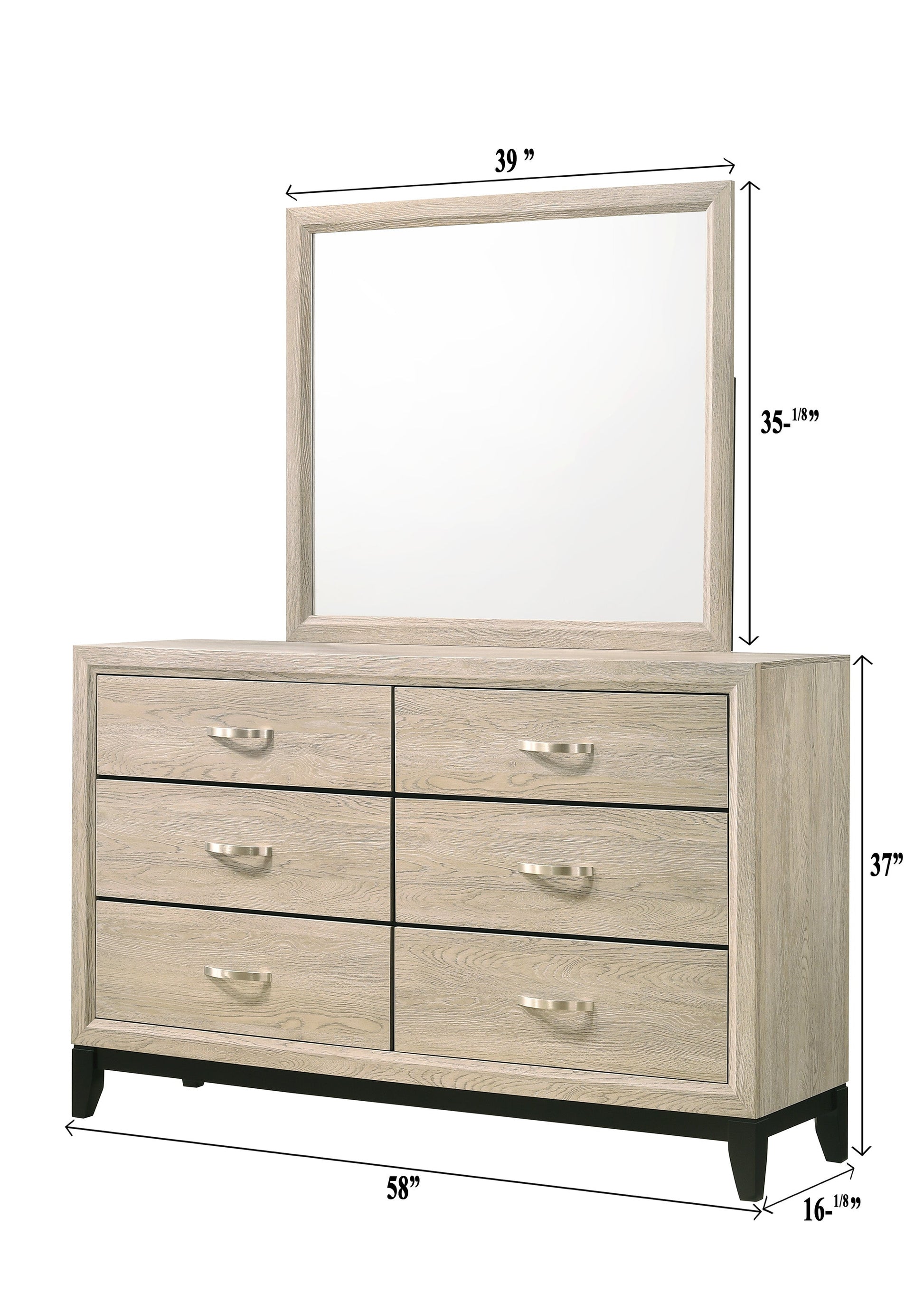 Akerson Driftwood Finish Wood Modern Rustic And Charm Panel Bedroom Set