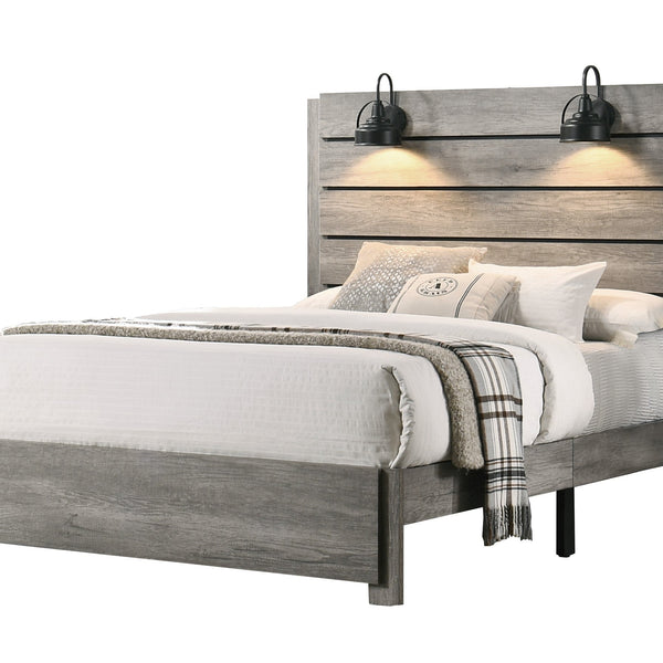 Carter Gray Classic And Modern, Wood Platform Bedroom Set