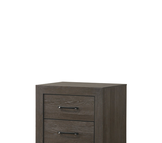 Hopkins Brown Sleek And Modern Contemporary Wood Platform Bedroom Set