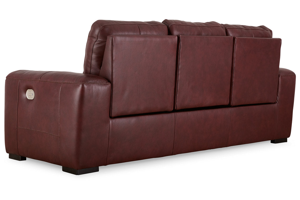 Alessandro Garnet Power Reclining Sofa - U2550115 - Nova Furniture