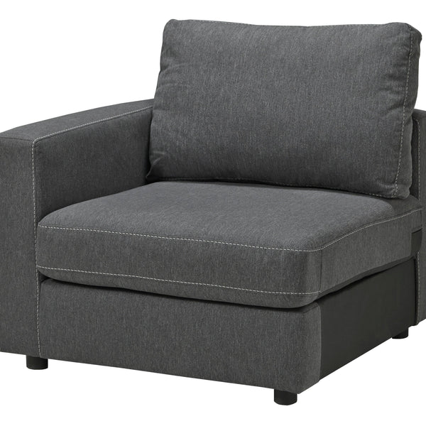 Candela Charcoal Sofa - SET | 9190264 | 9190246 | 9190265 - Nova Furniture