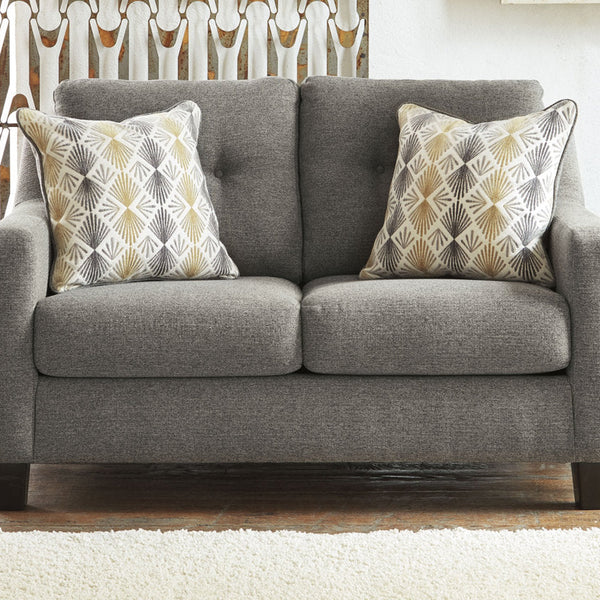 Daylon Graphite Loveseat - 4230435 - Nova Furniture