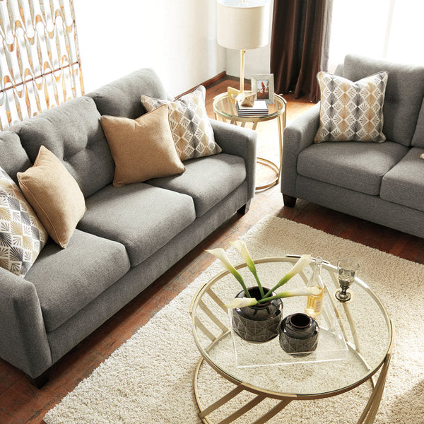 Daylon Graphite Loveseat - 4230435 - Nova Furniture