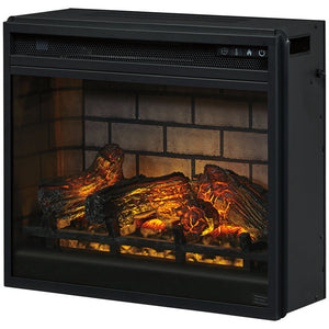 Entertainment Accessories Black Electric Infrared Fireplace Insert - W100-101 - Nova Furniture