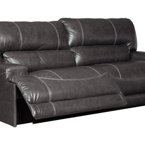 McCaskill Gray Power Reclining Sofa - U6090047 - Nova Furniture