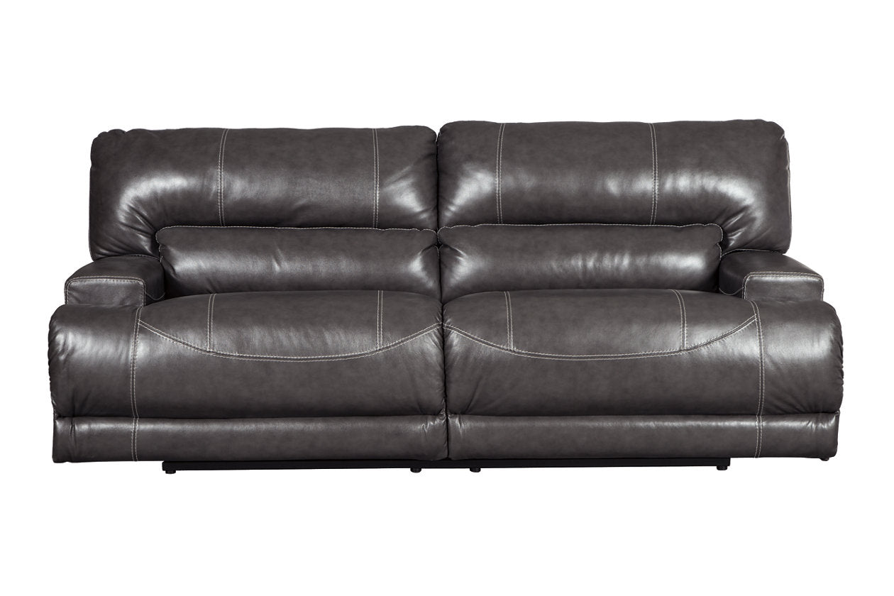 McCaskill Gray Power Reclining Sofa - U6090047 - Nova Furniture