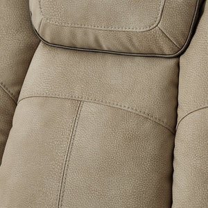 Next-Gen DuraPella Sand Power Reclining Loveseat with Console - 2200318 - Nova Furniture