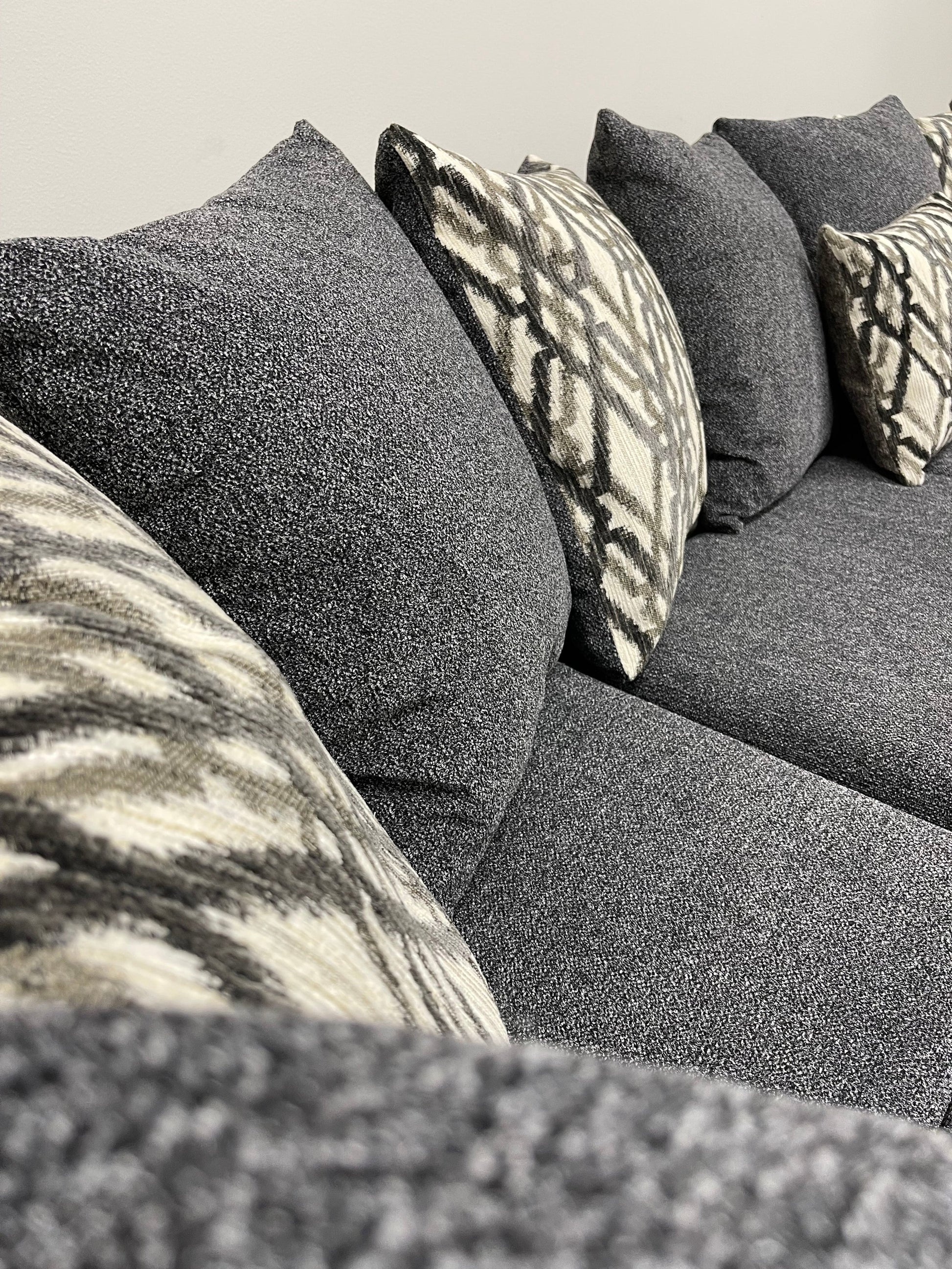 Steel Modern Contemporary Traditional Metal Legs Fabric Sectional