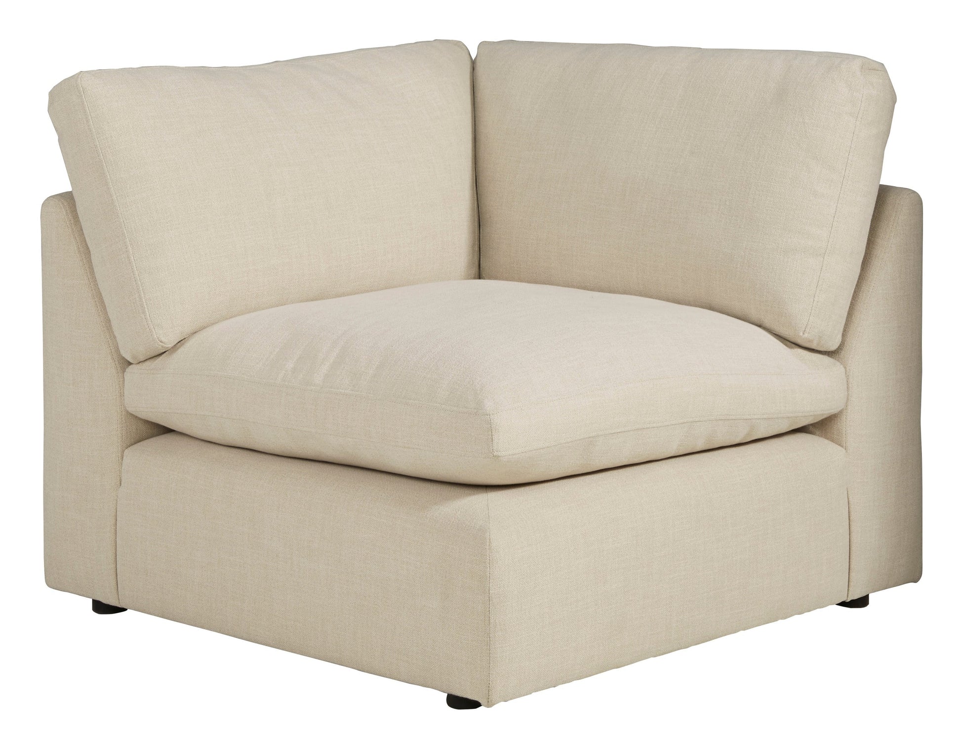 Elyza Linen Modern Contemporary Traditional Sleek Fabric Sectional Oversized, High Quality Sofaloveseat